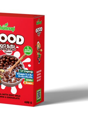 GOOD KEÇİ SÜTLÜ VİTAMİNLİ ÇİKOLATALI GEVREK 400 GR