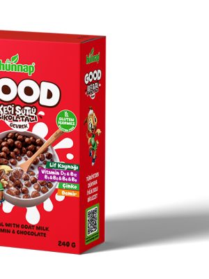 GOOD KEÇİ SÜTLÜ VİTAMİNLİ ÇİKOLATALI GEVREK 240 GR